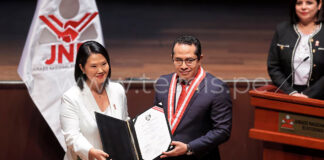 Autoridades internacionales llegan al Perú para la toma de mando de Keiko Fujimori Autoridades internacionales llegan al Perú para la toma de mando de Keiko Fujimori