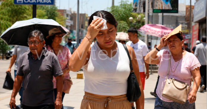 Piura rompe récord histórico de temperatura y registra 34,2 °C