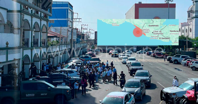 Fuerte sismo de magnitud 7.4 sacude México y se siente en Guatemala y El Salvador Fuerte sismo de magnitud 7.4 sacude México y se siente en Guatemala y El Salvador