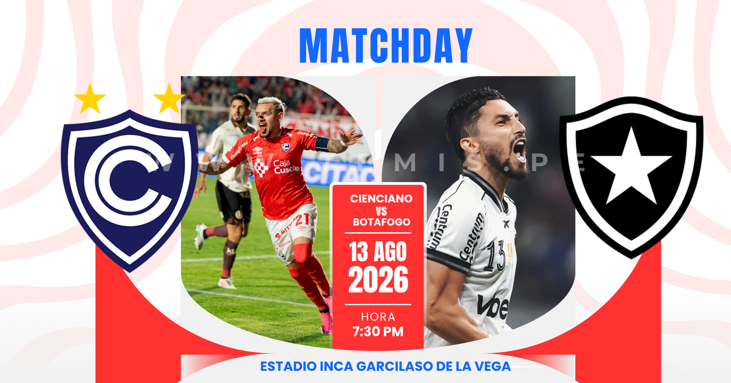 Cienciano vs. Botafogo: hora, canal y dónde ver el partido por los octavos de la Copa Sudamericana 2026 Cienciano vs. Botafogo: hora, canal y dónde ver el partido por los octavos de la Copa Sudamericana 2026