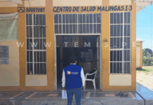 Defensoría advierte riesgo muy alto en infraestructura del Centro de Salud de Malingas Defensoría advierte riesgo muy alto en infraestructura del Centro de Salud de Malingas