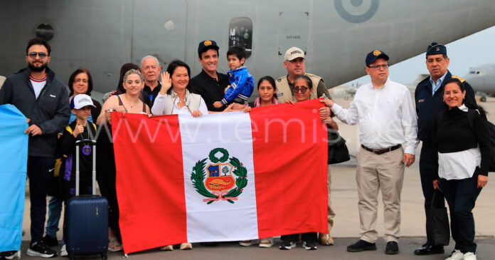 Perú envía vuelo FAP para repatriar a connacionales afectados por terremoto en Venezuela