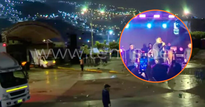 Balacera interrumpe concierto de Armonía 10 en Manchay y provoca evacuación de asistentes