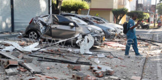 Sismo de 7,4 sacude Colombia y deja daños en edificaciones de varias ciudades Sismo de 7,4 sacude Colombia y deja daños en edificaciones de varias ciudades